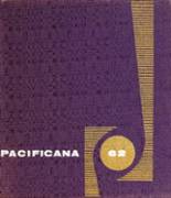 Pacific High School 1962 yearbook cover photo