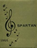 Springport High School 1966 yearbook cover photo