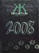 Kimball High School 2008 yearbook cover photo