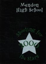 Mendon High School 2000 yearbook cover photo