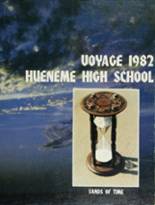 Hueneme High School 1982 yearbook cover photo