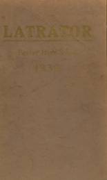 Barker High School 1932 yearbook cover photo