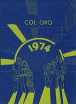 Columbus Grove High School 1974 yearbook cover photo