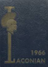 North High School 1966 yearbook cover photo