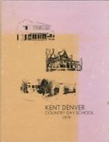 Kent Denver Country Day 1979 yearbook cover photo