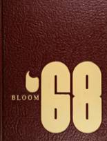 Bloom High School 1968 yearbook cover photo