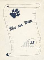 White Pine County High School 1982 yearbook cover photo