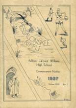 Williams High School 1937 yearbook cover photo