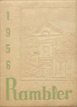 St. Bernard High School 1956 yearbook cover photo