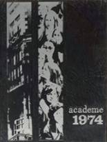 Academy High School 1974 yearbook cover photo