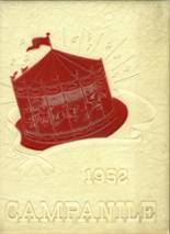 Belmont High School 1952 yearbook cover photo