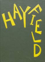 Hayfield High School 1968 yearbook cover photo