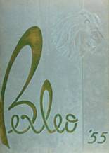 Bexley High School 1955 yearbook cover photo
