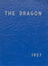 Garretson High School 1957 yearbook cover photo