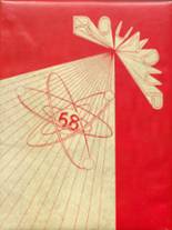 Rawlins High School 1958 yearbook cover photo