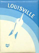 Louisville High School 1958 yearbook cover photo