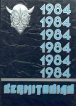 Kermit High School 1984 yearbook cover photo