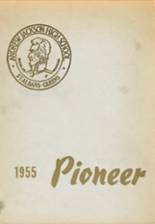 Andrew Jackson High School 1955 yearbook cover photo
