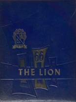 General Brown High School 1966 yearbook cover photo
