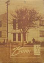 Beaverhead County High School 1953 yearbook cover photo