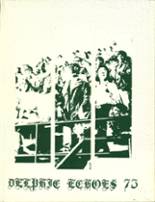 Dinuba High School 1973 yearbook cover photo