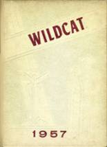 Winchester High School 1957 yearbook cover photo