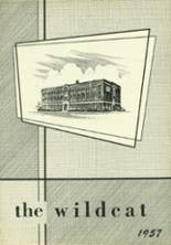 Glidden High School 1957 yearbook cover photo