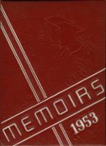 Springfield Local High School 1953 yearbook cover photo