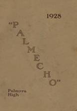 Palmyra Area High School 1928 yearbook cover photo