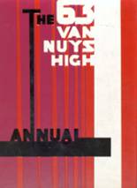 Van Nuys High School 1963 yearbook cover photo