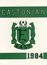 East High School 1984 yearbook cover photo