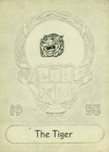 Anson High School 1955 yearbook cover photo