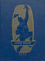 Tower City High School 1949 yearbook cover photo