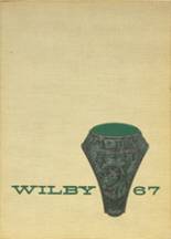 Wilby High School 1967 yearbook cover photo