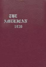 American Fork High School 1936 yearbook cover photo