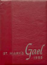 1952 St. Mary's High School Yearbook from Anderson, Indiana cover image