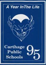 Carthage High School 1995 yearbook cover photo