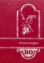 Weyauwega High School 1980 yearbook cover photo