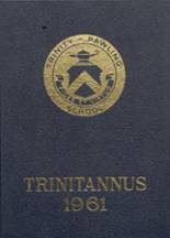 Trinity-Pawling School  1961 yearbook cover photo