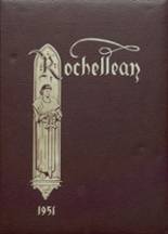 New Rochelle High School 1951 yearbook cover photo