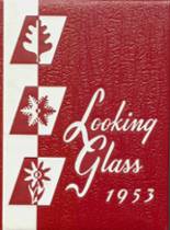 Laingsburg High School 1953 yearbook cover photo