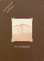 1977 Monroe High School Yearbook from Monroe, Wisconsin cover image