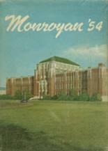 Neville High School 1954 yearbook cover photo