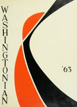 1963 Washington High School Yearbook from Fremont, California cover image