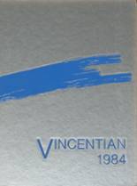 St. Vincent High School 1984 yearbook cover photo