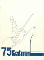 Centennial High School 1975 yearbook cover photo