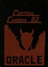 Central Cambria High School 1982 yearbook cover photo