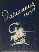 Darien High School 1950 yearbook cover photo