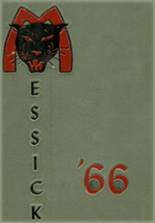Messick High School 1966 yearbook cover photo