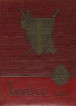 Cardinal Farley Military Academy 1957 yearbook cover photo